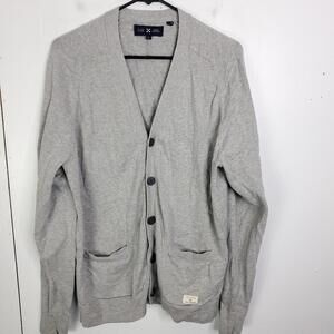 Five Four Mark Mcnairy Sweater Mens L Grandpa Cardigan Cornell Country Club